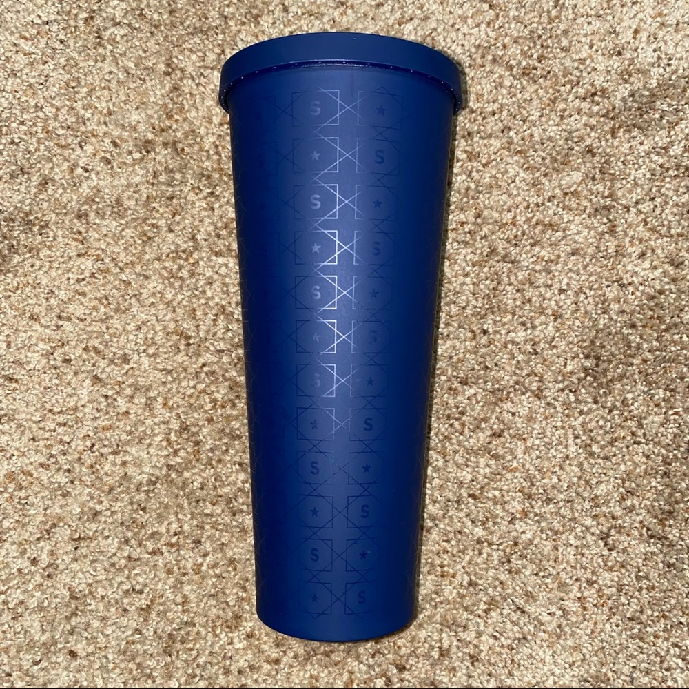 Starbucks Venti Matte Blue Tumbler